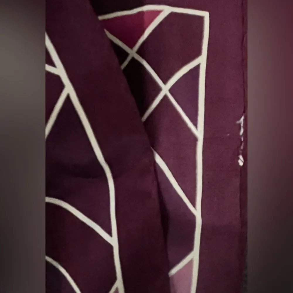 Oscar de la Rent Silk Scarf